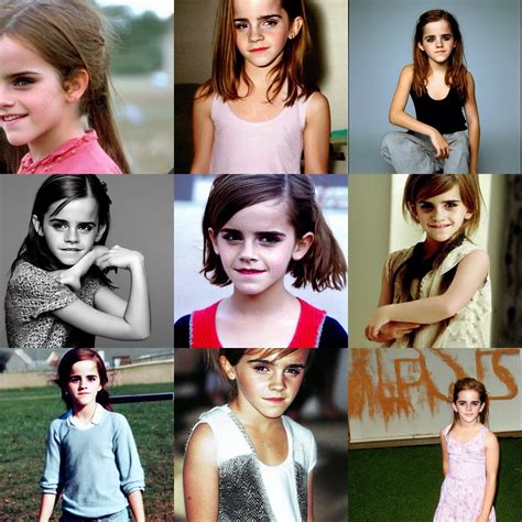 emma watson as kid.